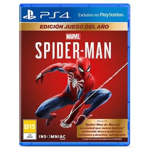 PS4 Spiderman Goty Edition