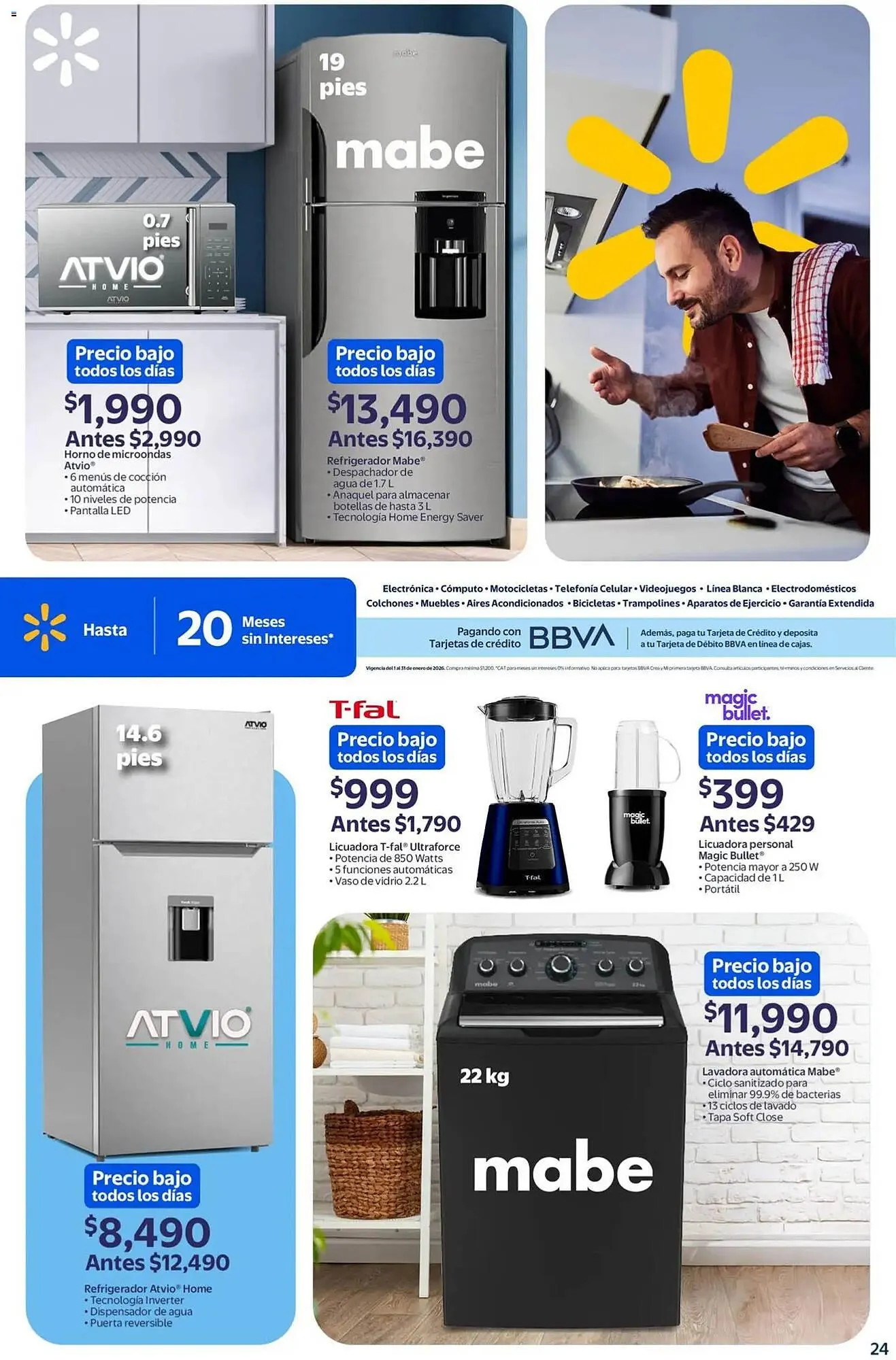 Catálogo de Folleto Walmart 1 de enero al 10 de febrero 2026 - Pagina 24