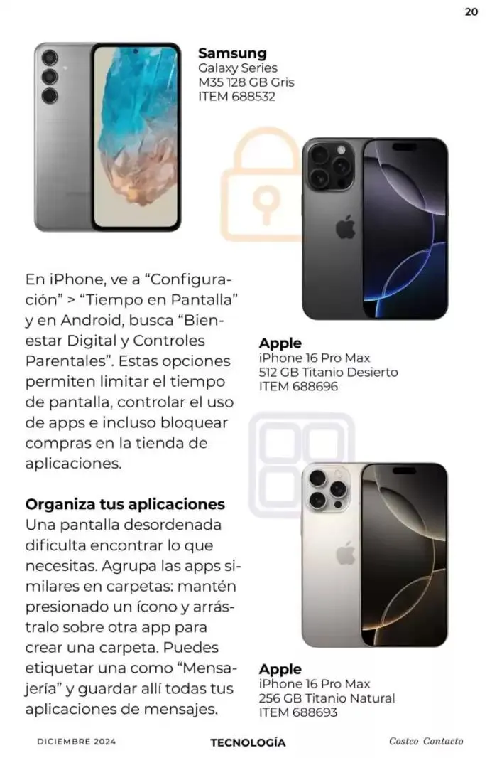 Catálogo de Costco Contacto 10 de diciembre al 31 de diciembre 2024 - Pagina 59