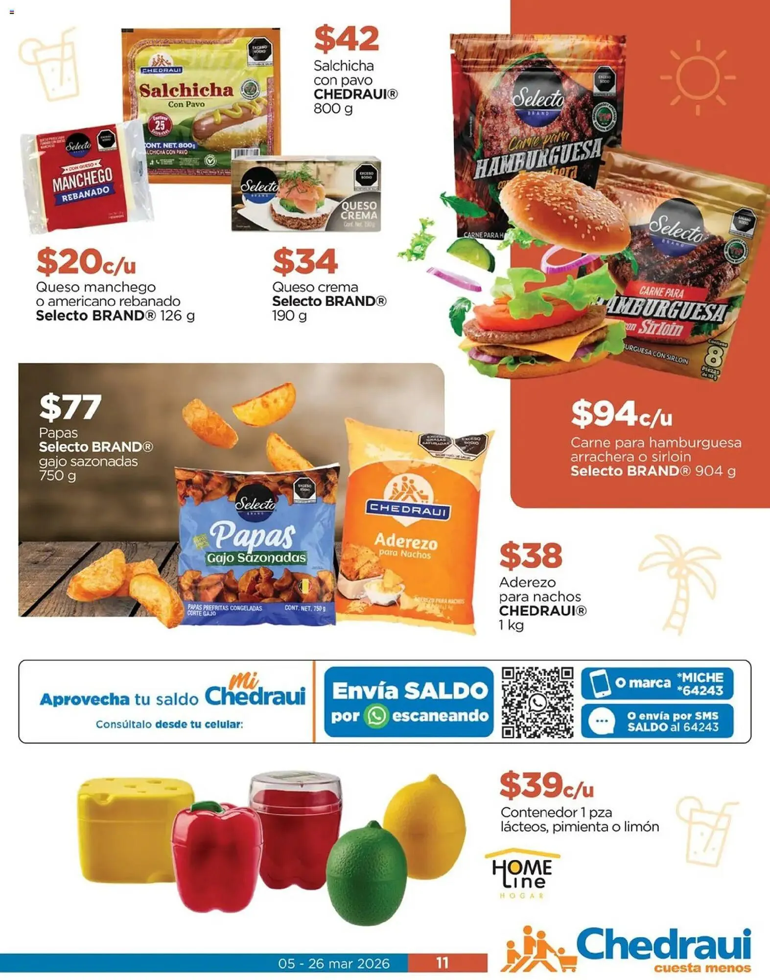 Catálogo de Folleto Chedraui 5 de marzo al 26 de marzo 2026 - Pagina 11