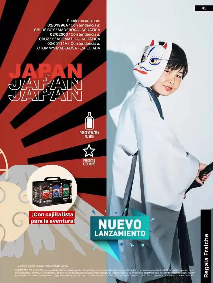 Catálogo de Catálogo 2025 3 de abril al 31 de diciembre 2025 - Pagina 43