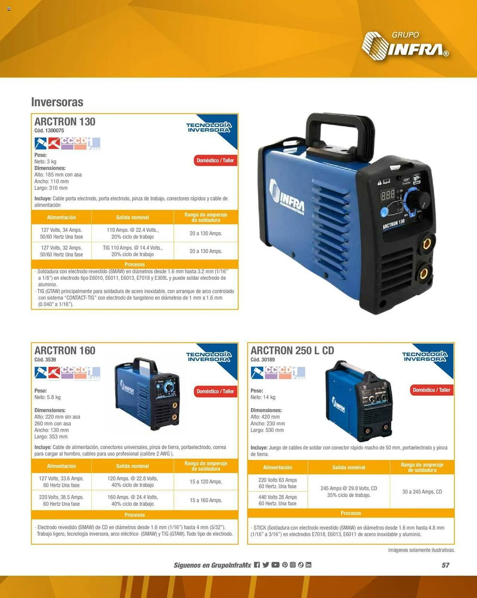 Catálogo de Catálogo Infra 1 de febrero al 31 de diciembre 2023 - Pagina 59