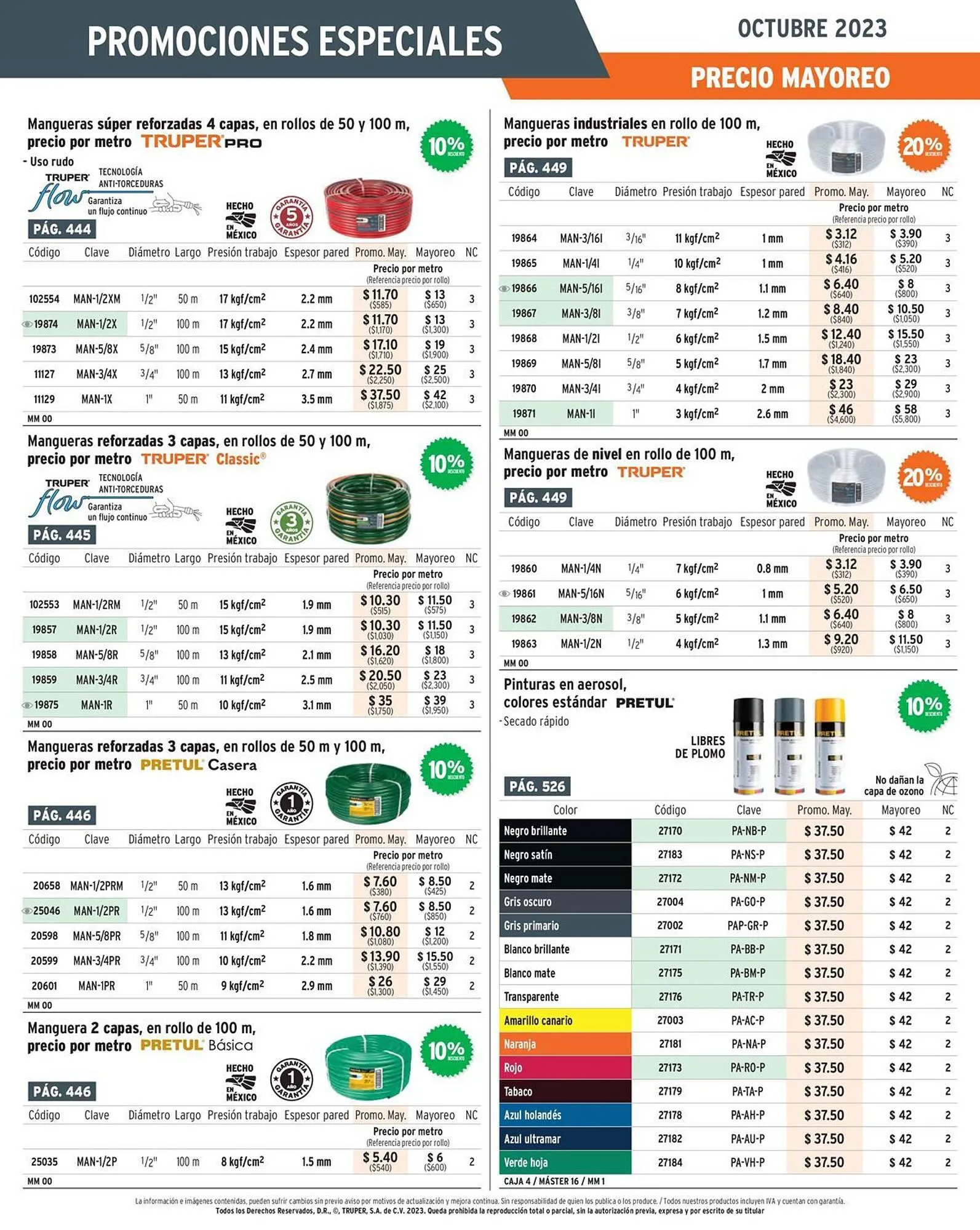 Catálogo de Catálogo Truper 16 de octubre al 31 de octubre 2023 - Pagina 5