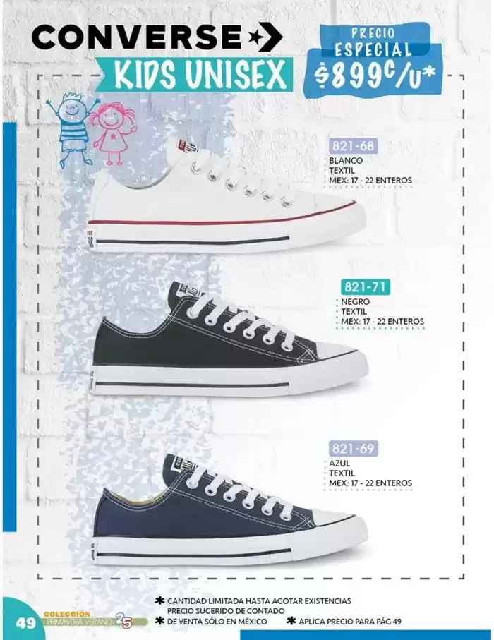 Catálogo de Catálogo Cklass Kids Niños Primavera Verano 2025 México 8 de enero al 30 de junio 2025 - Pagina 48