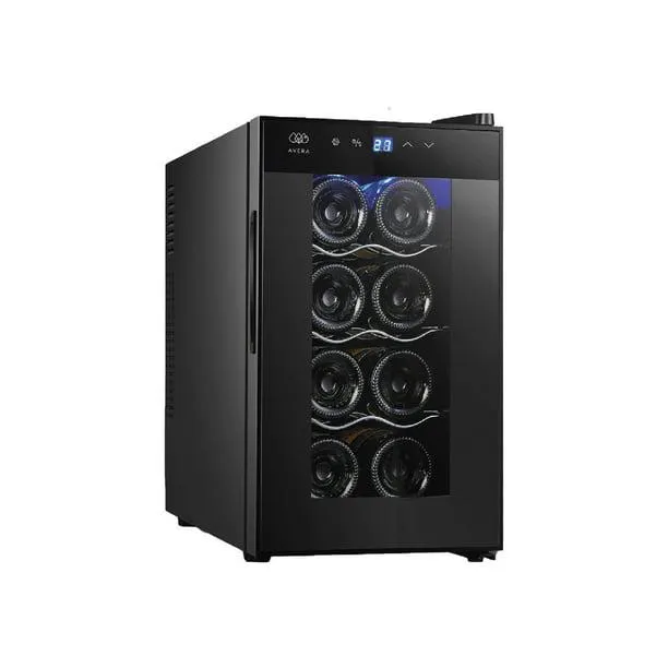 Cava de Vino Enfriadora 8 Botellas AVERA EV8 1 Zona Temp Regulable