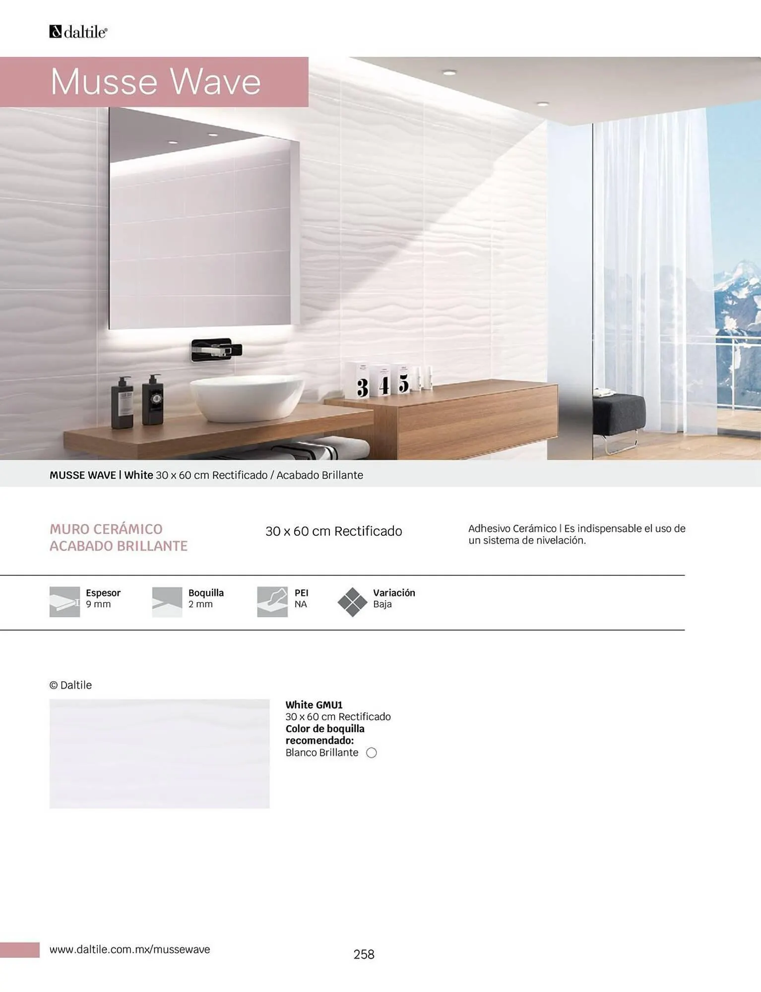 Catálogo de Catálogo Daltile 1 de enero al 31 de diciembre 2024 - Pagina 258