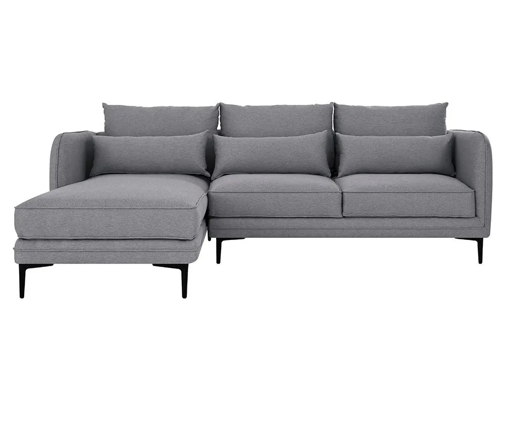 Esquinera Izquierda 3 cuerpos Marina - Gris Obscuro