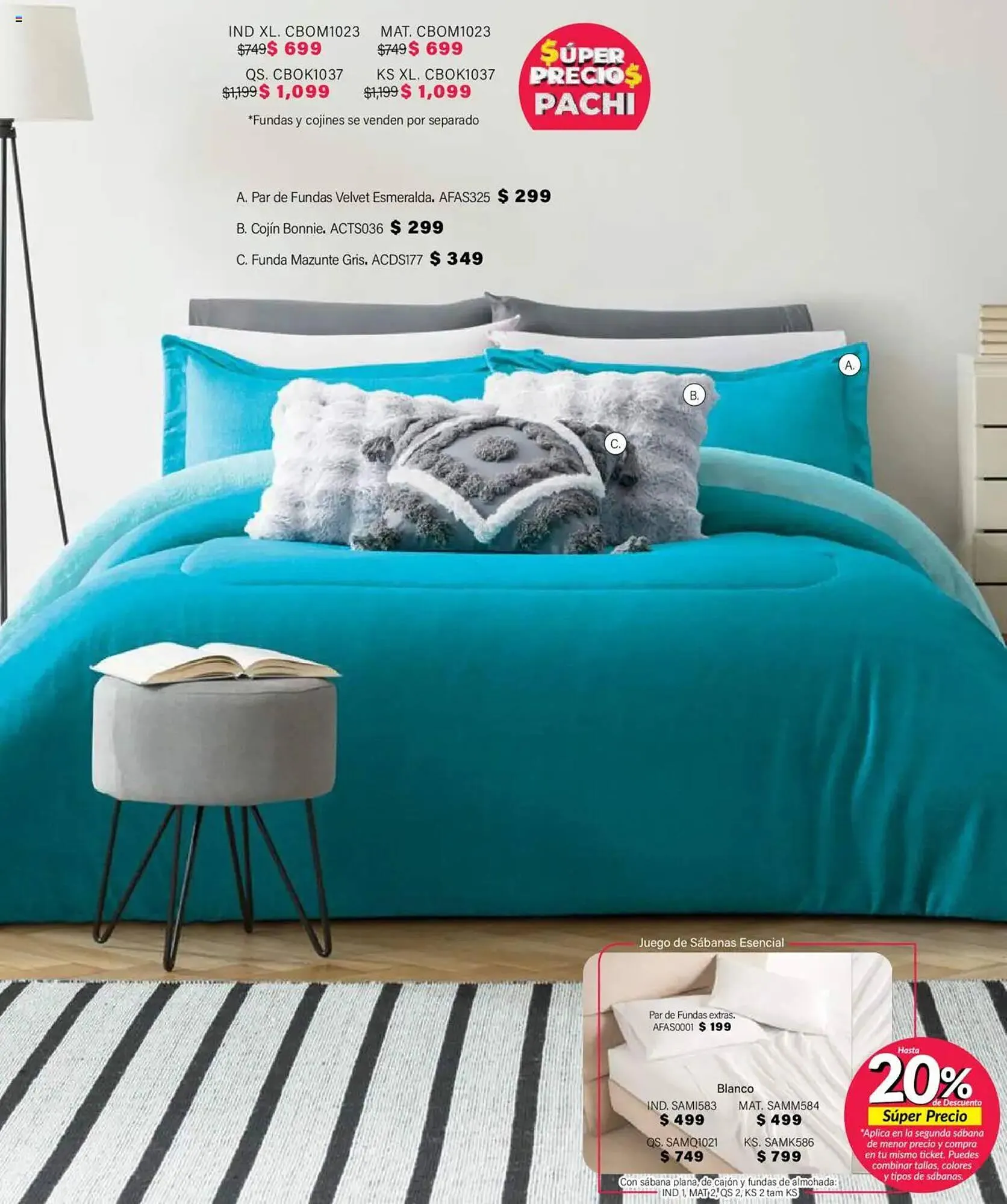 Catálogo de Catálogo Colchas Concord 1 de agosto al 1 de noviembre 2025 - Pagina 686