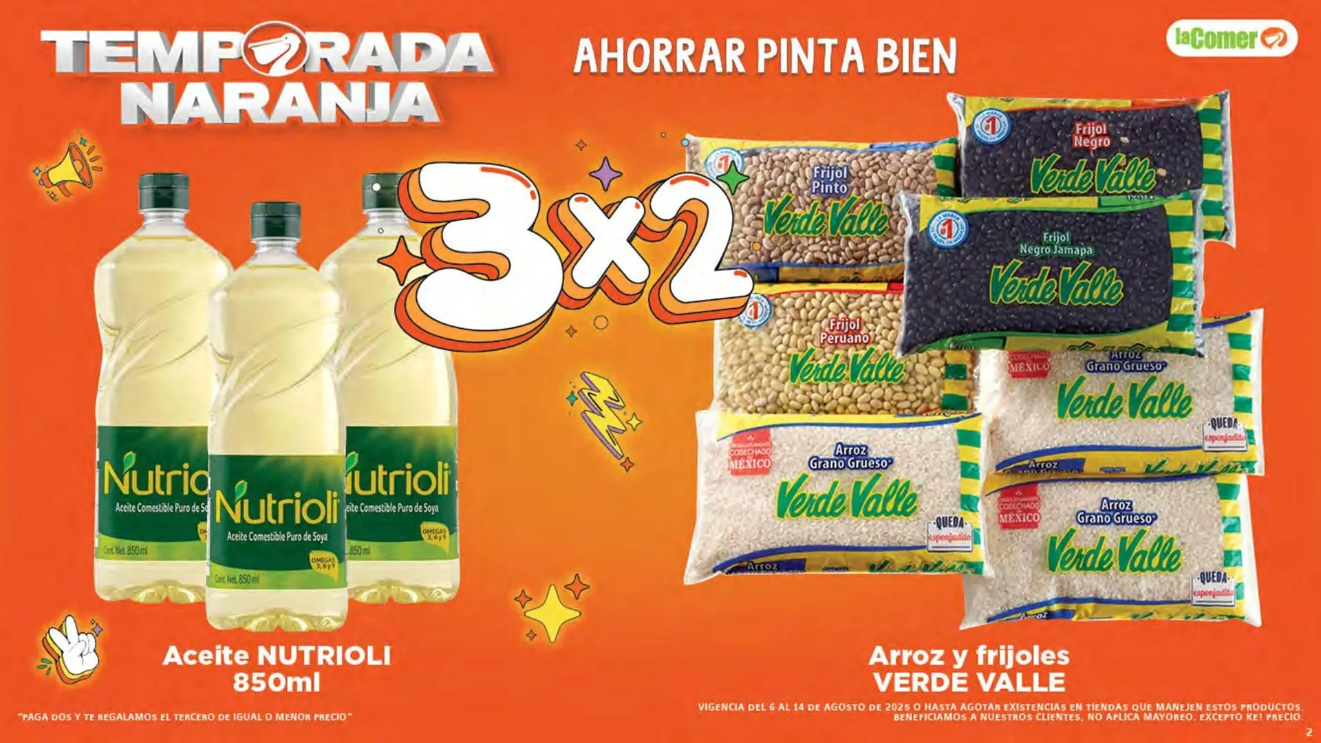 Catálogo de Catálogo La Comer 6 de agosto al 14 de agosto 2025 - Pagina 2