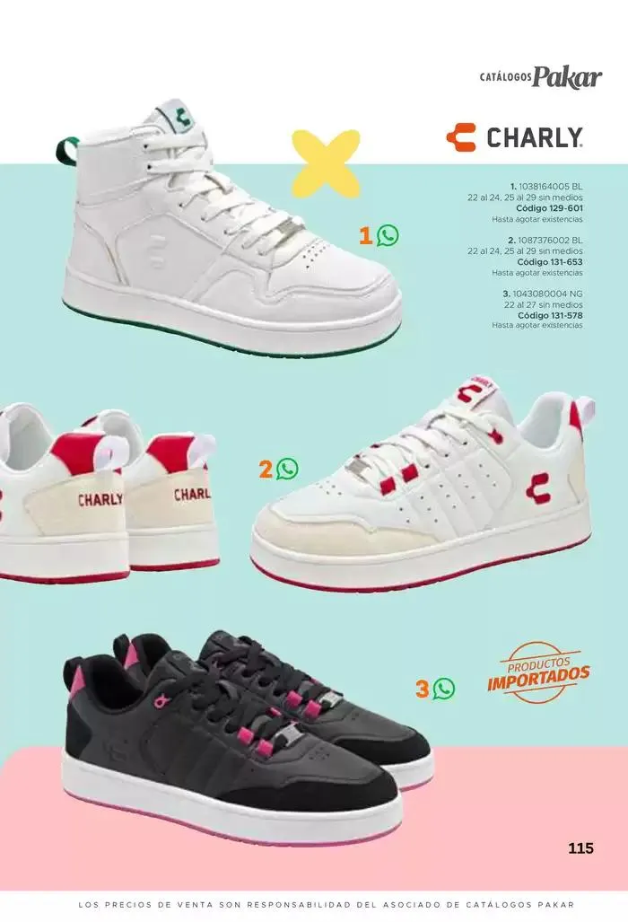 Catálogo de Pakar Casual 31 de enero al 31 de agosto 2025 - Pagina 115