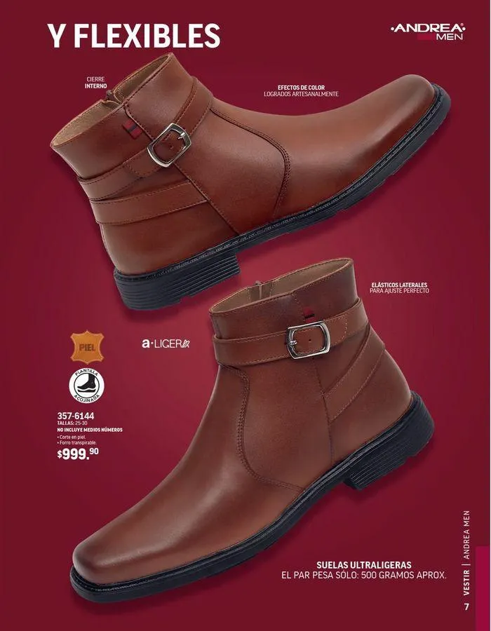 Catálogo de ANDREA - CALZADO CABALLERO 26 de agosto al 25 de enero 2025 - Pagina 156