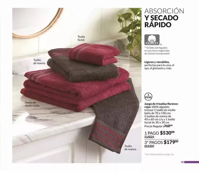 Catálogo de Avon Casa & Estilo C4 17 de enero al 31 de enero 2025 - Pagina 75