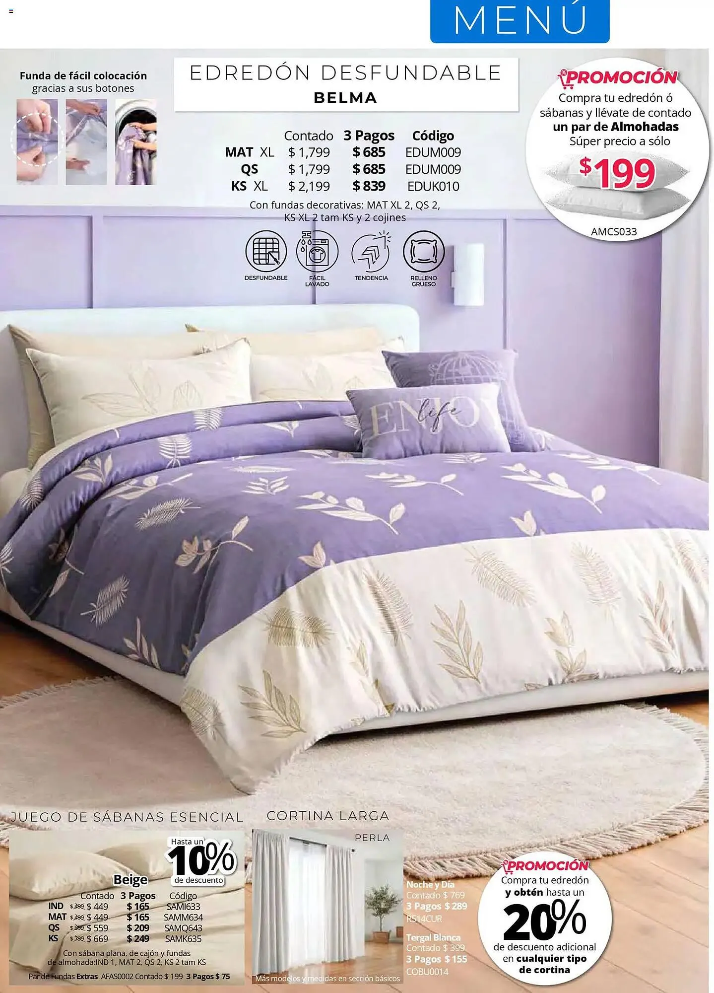 Catálogo de Catálogo Colchas Concord 1 de mayo al 1 de agosto 2026 - Pagina 17