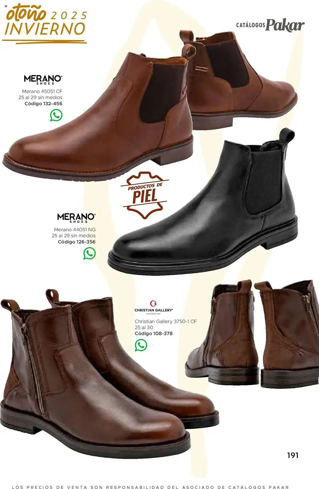 Catálogo de Catálogo SC Pakar 24 de julio al 1 de enero 2026 - Pagina 191