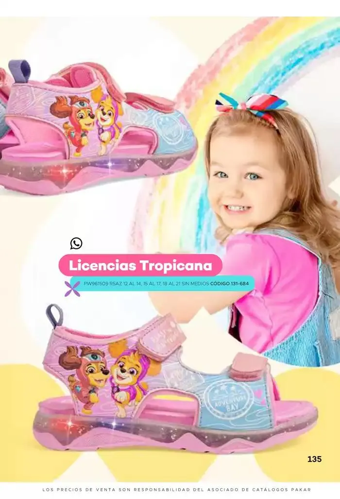 Catálogo de Pakar NiÑa 31 de enero al 31 de agosto 2025 - Pagina 135