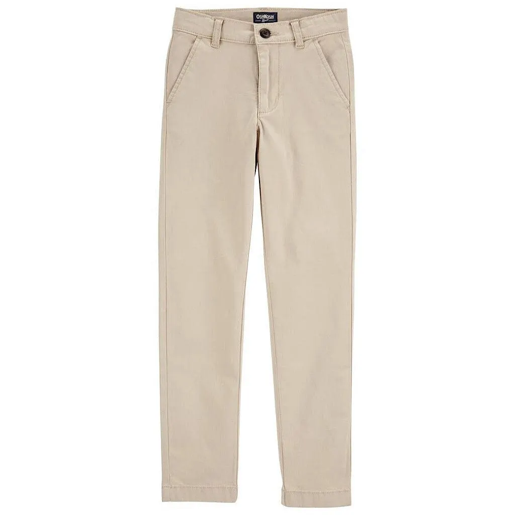 Pantalón Oshkosh de vestir beige niño