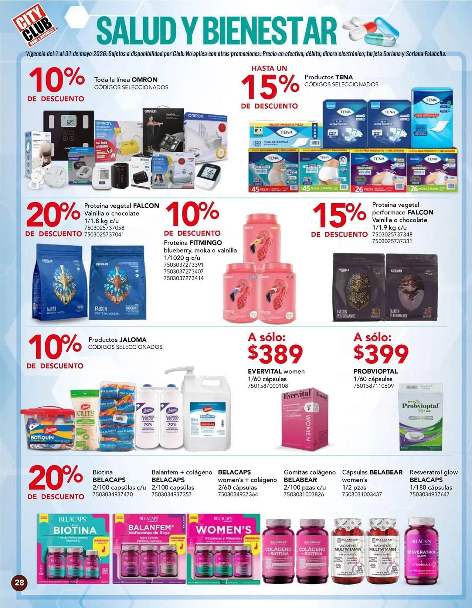 Catálogo de Catálogo City Club 4 de mayo al 31 de mayo 2026 - Pagina 28