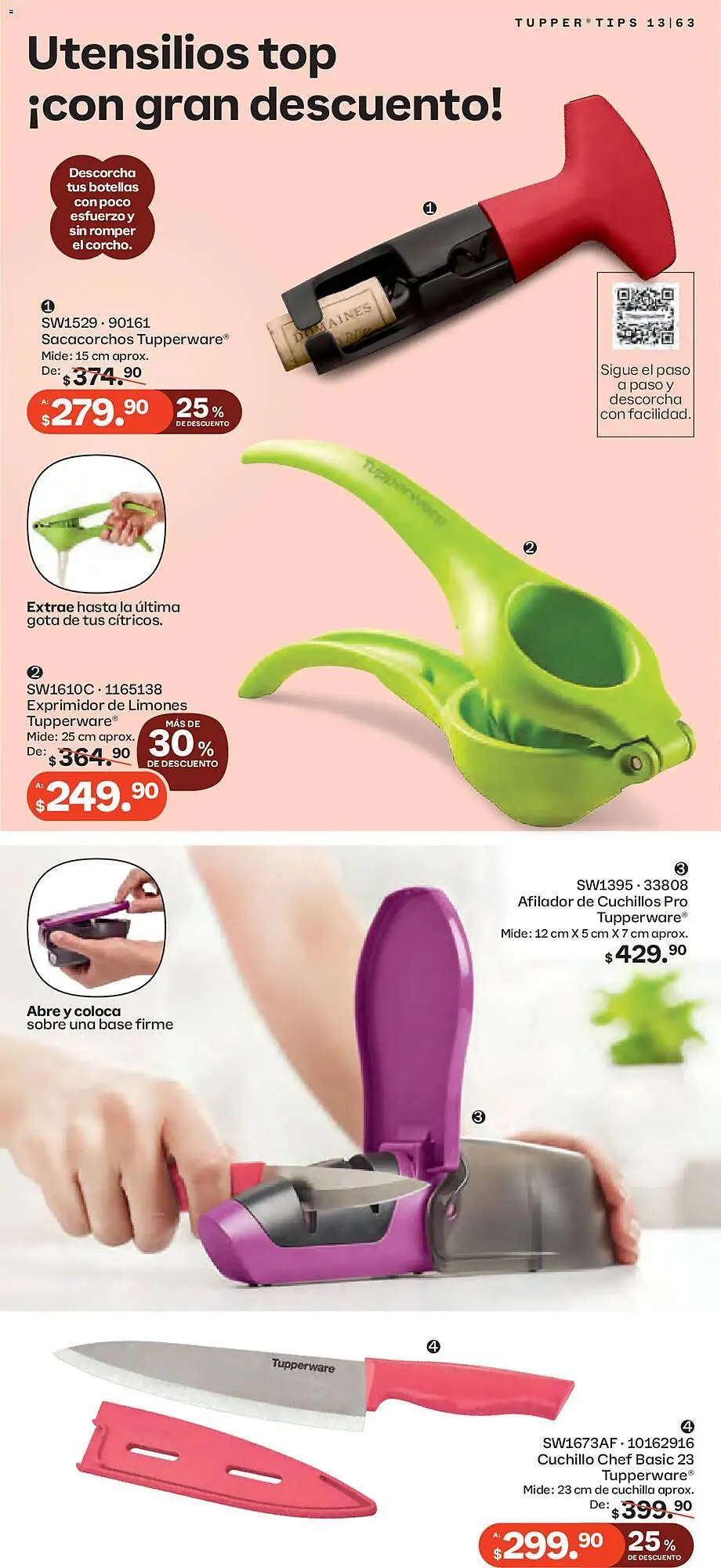 Catálogo de Catálogo Tupperware 1 de diciembre al 28 de diciembre 2025 - Pagina 63