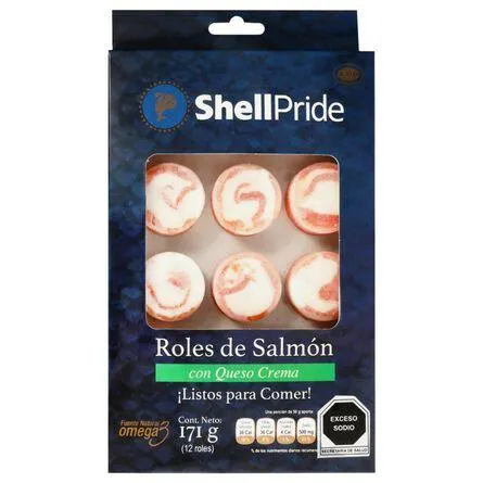 Roles de Salmón Shell Pride 171 gr