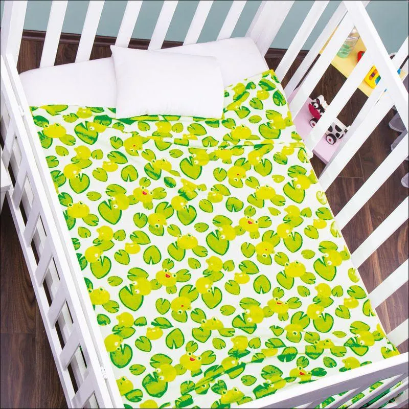 Cobertor Ligero y calientito de viaje Frogs