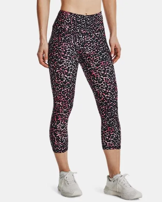 Pantalón pirata HeatGear® Armour No-Slip Waistband Printed para mujer