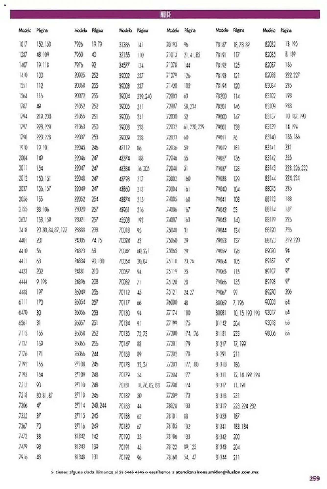 Catálogo de Catálogo Ilusión 1 de marzo al 31 de marzo 2026 - Pagina 261