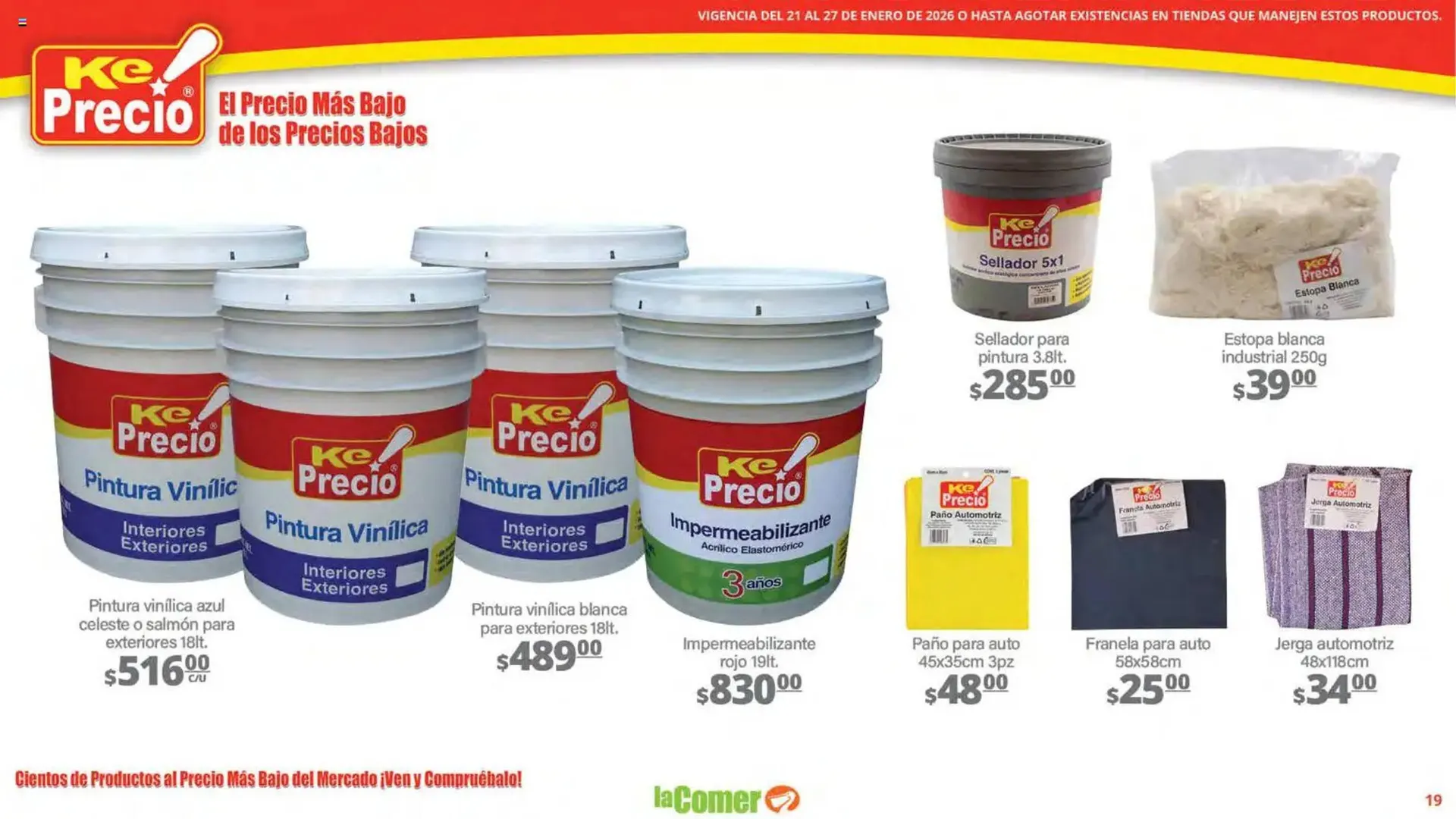 Catálogo de Folleto La Comer 21 de enero al 27 de enero 2026 - Pagina 19