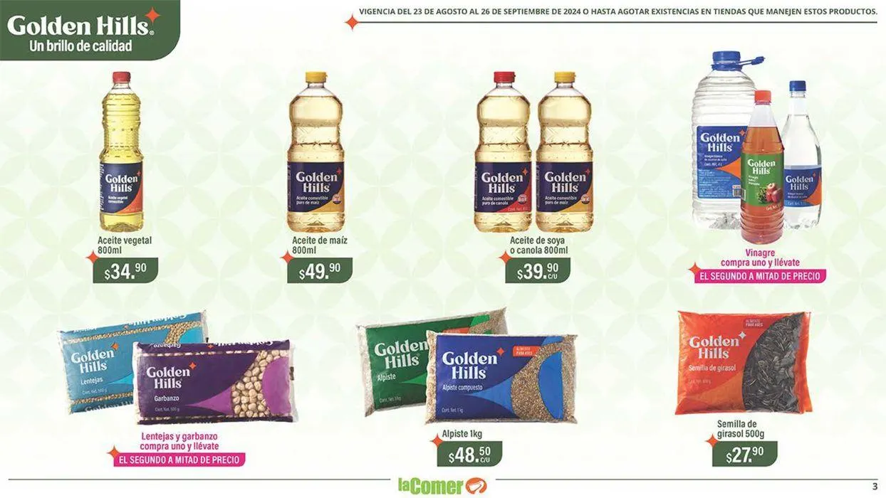 Catálogo de Golden Hills 23 de agosto al 26 de septiembre 2024 - Pagina 3