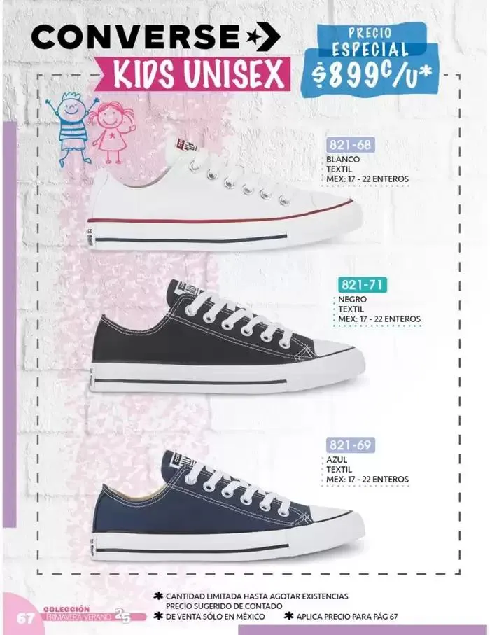 Catálogo de Catálogo Cklass Kids Niñas Primavera Verano 2025 México 8 de enero al 30 de junio 2025 - Pagina 68