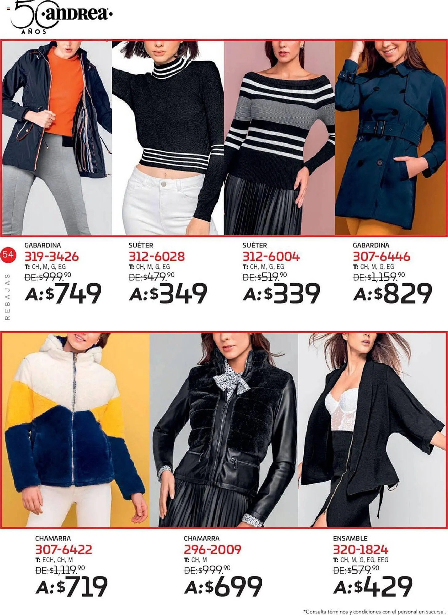 Catálogo de Catálogo Andrea 10 de diciembre al 30 de marzo 2024 - Pagina 54
