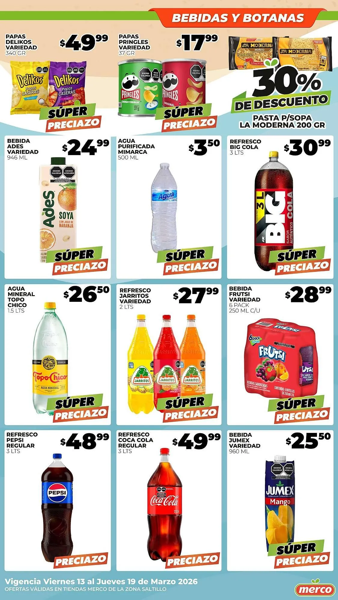 Catálogo de Folleto Merco 13 de marzo al 19 de marzo 2026 - Pagina 12