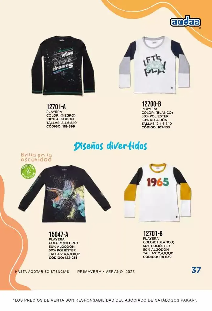 Catálogo de Pakar Audaz 31 de enero al 31 de agosto 2025 - Pagina 37