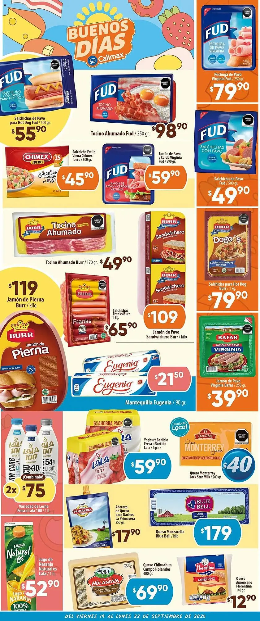Catálogo de Folleto Calimax 19 de septiembre al 23 de septiembre 2025 - Pagina 3