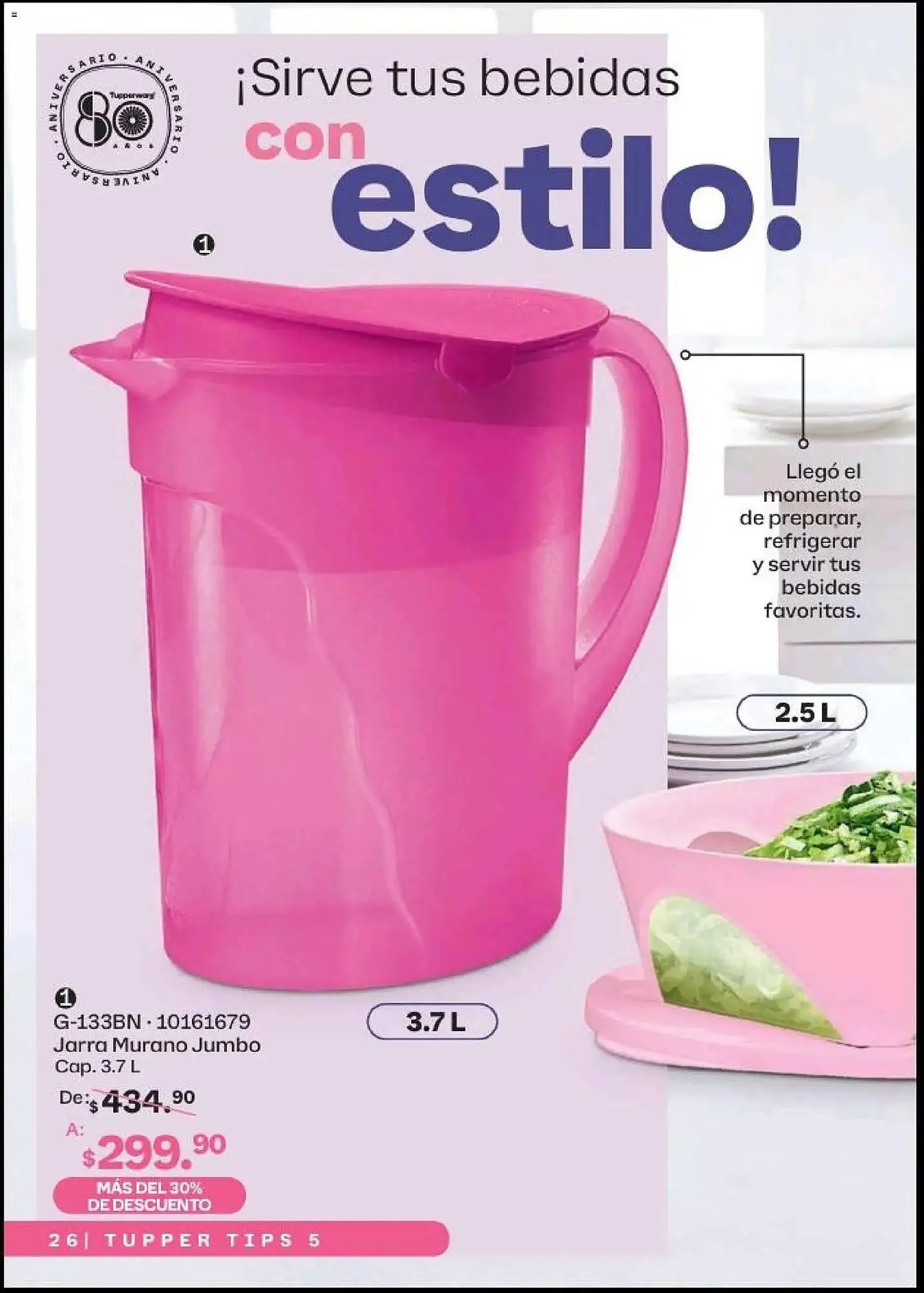 Catálogo de Catálogo Tupperware 20 de abril al 17 de mayo 2026 - Pagina 26