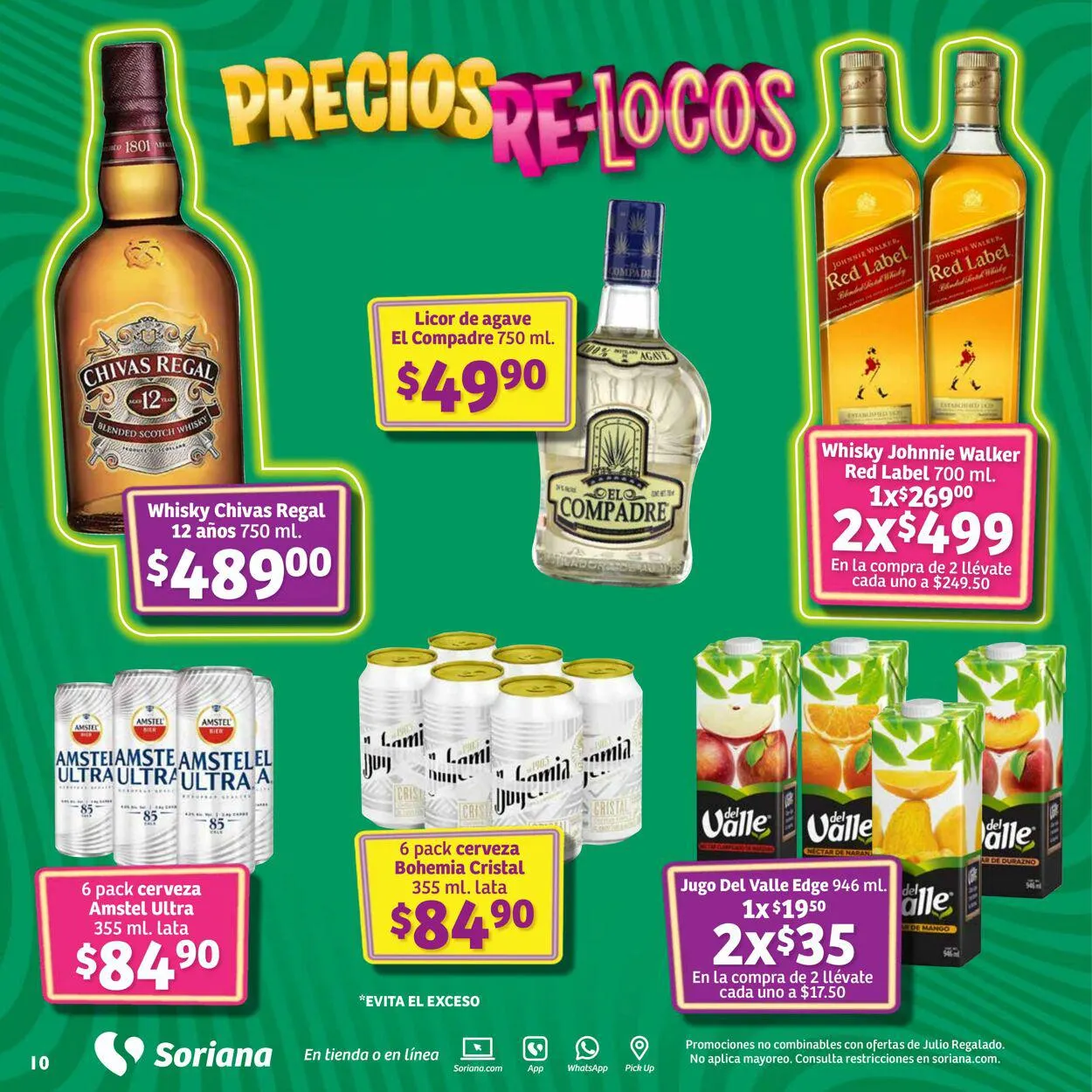 Catálogo de Soriana - Folleto Julio Regalado Super Nacional Oferta actual 20 de julio al 26 de julio 2023 - Pagina 10