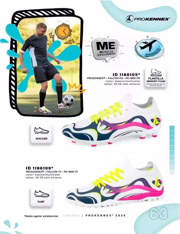 Catálogo de URBANO | PROKENNEX | 2025 | 1E 1 de septiembre al 31 de diciembre 2025 - Pagina 63