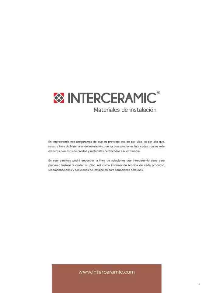 Catálogo de Materiales de instalación 14 de noviembre al 30 de junio 2025 - Pagina 3