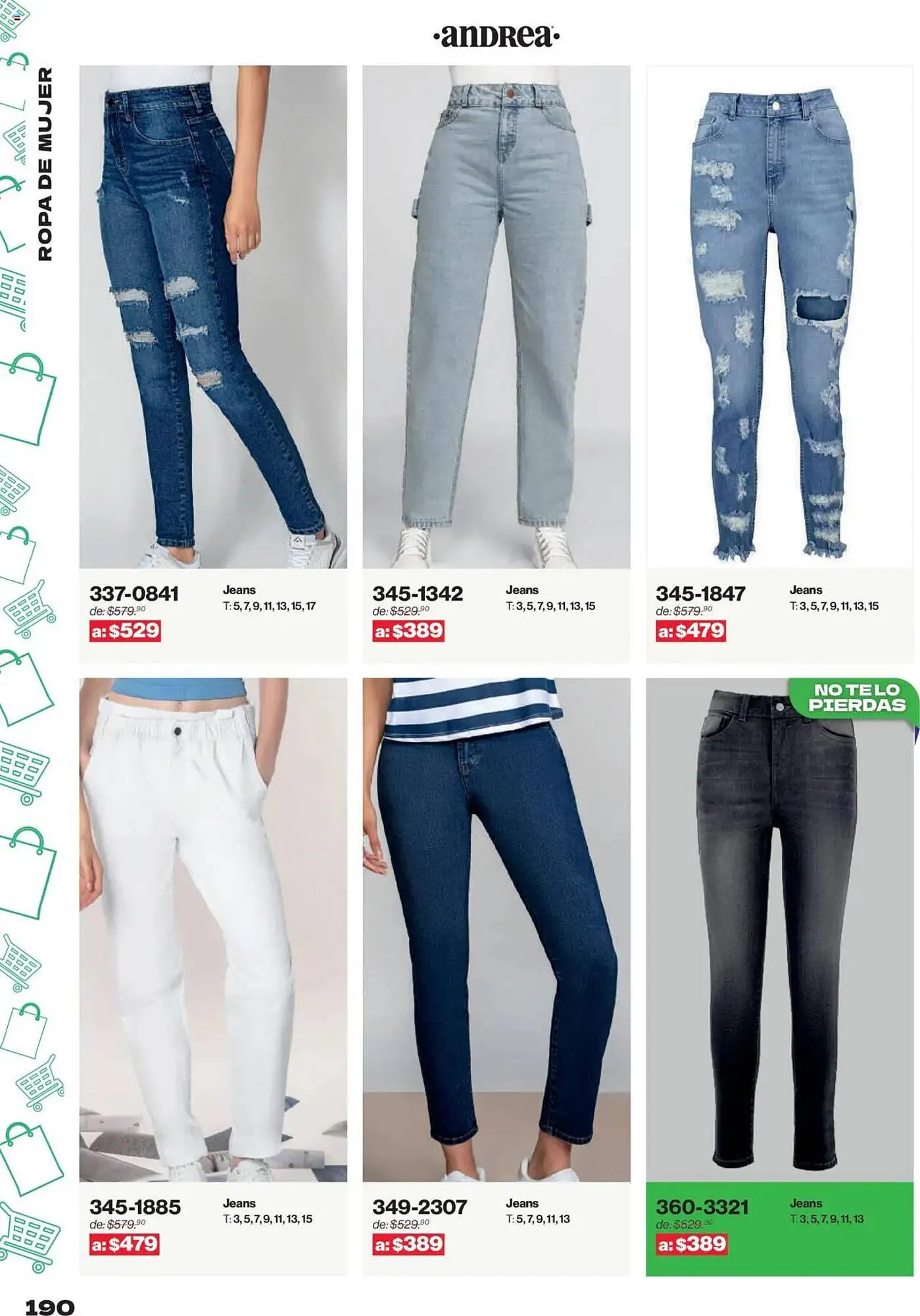 Catálogo de Catálogo Andrea 10 de agosto al 2 de noviembre 2025 - Pagina 190