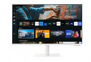 Monitor Samsung M70c LED 32", 3840x2160 4K Ultra HD, 60Hz, HDMI, Bocinas Integradas, Blanco