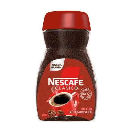 Café Soluble Nescafé Clásico 60g