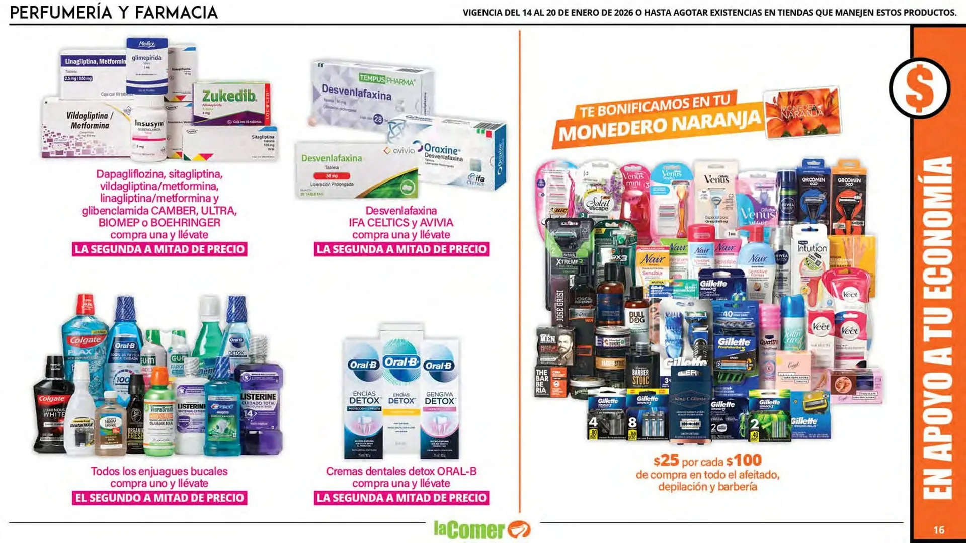Catálogo de Folleto La Comer 14 de enero al 20 de enero 2026 - Pagina 16