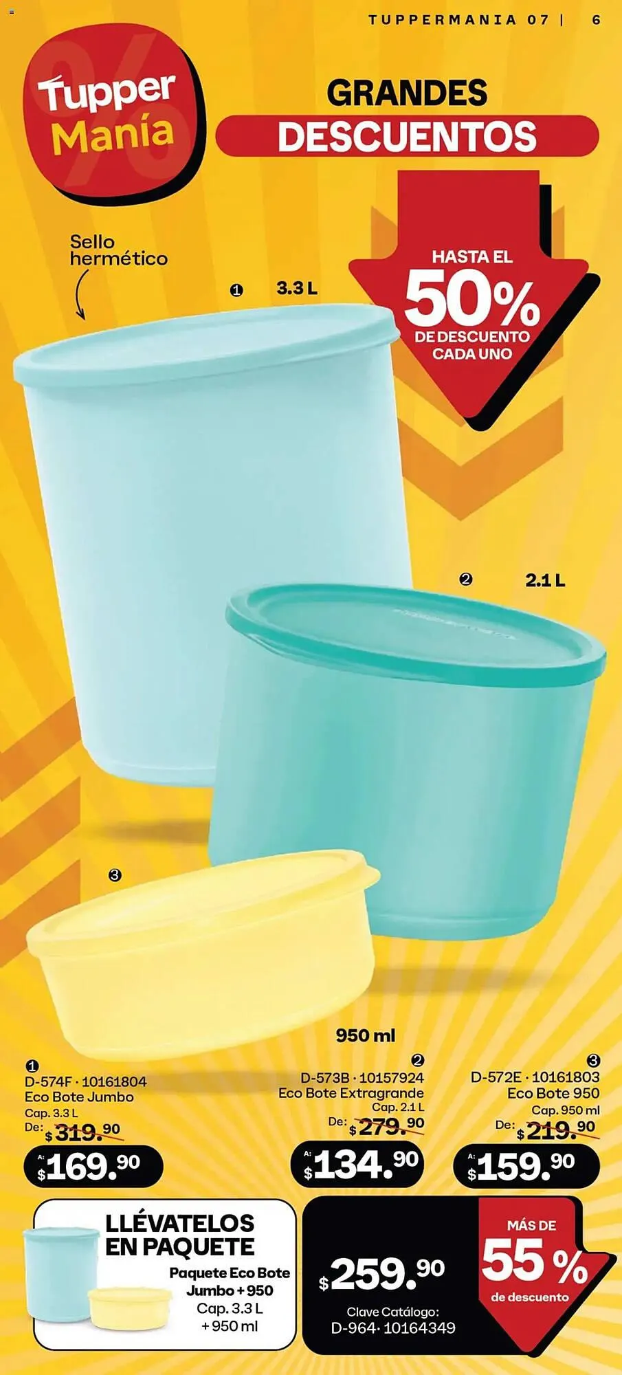 Catálogo de Catálogo Tupperware 16 de junio al 15 de julio 2025 - Pagina 6