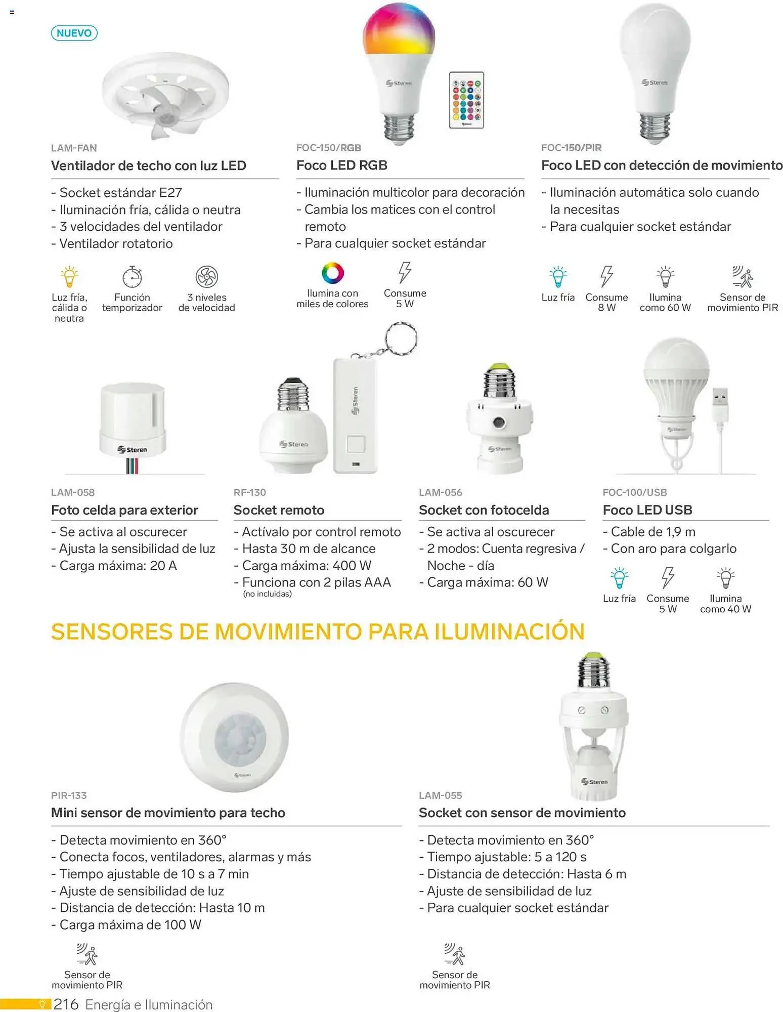 Catálogo de Catálogo Steren 1 de enero al 1 de enero 2027 - Pagina 228