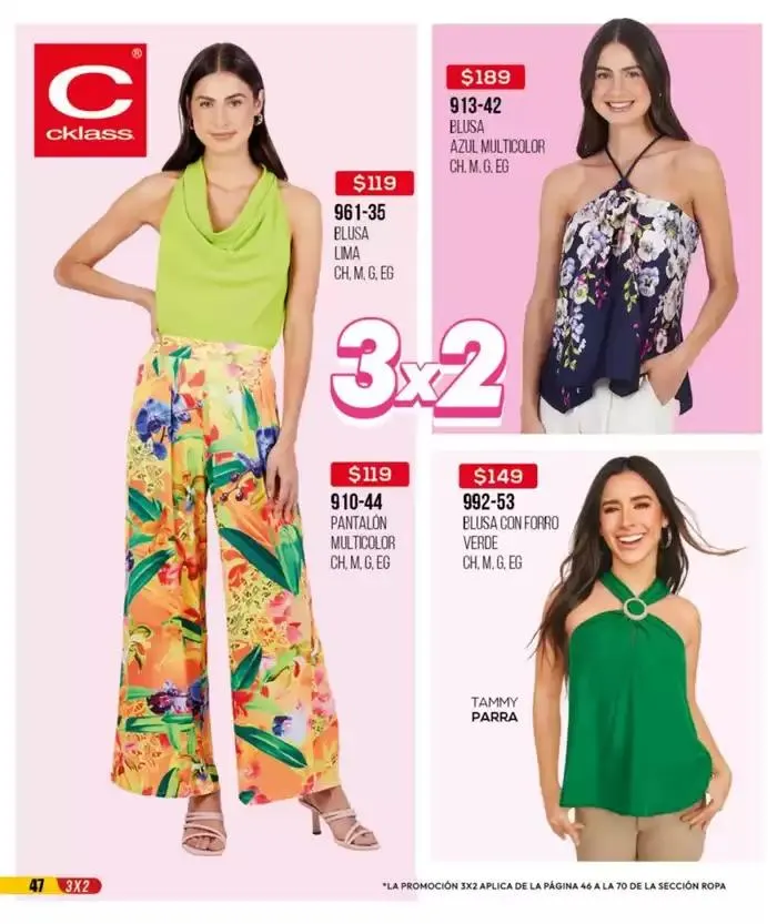 Catálogo de Catálogo Cklass Liquidación Ropa 2025 México 31 de marzo al 31 de agosto 2025 - Pagina 48