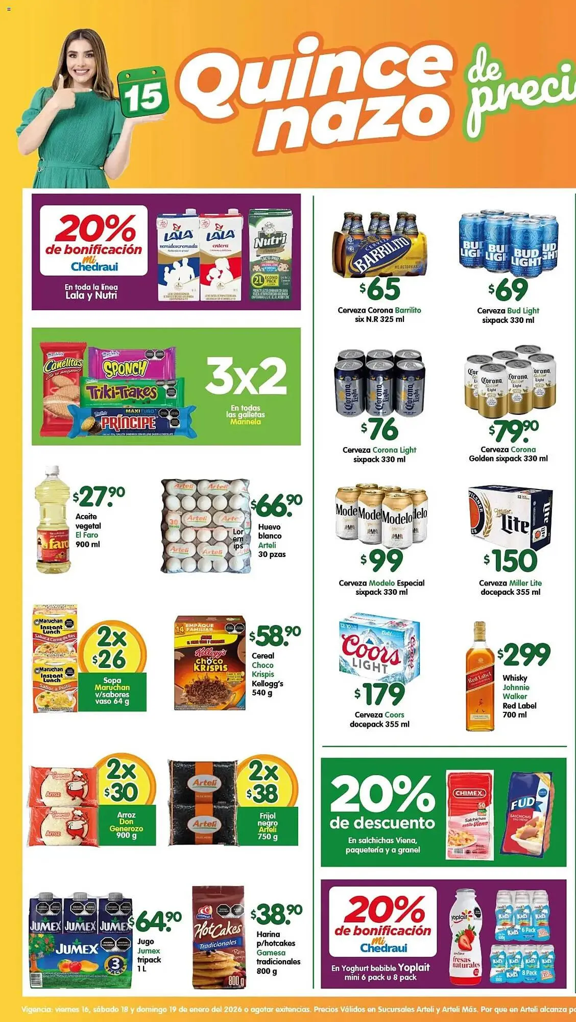 Catálogo de Folleto Arteli 16 de enero al 20 de enero 2026 - Pagina 1