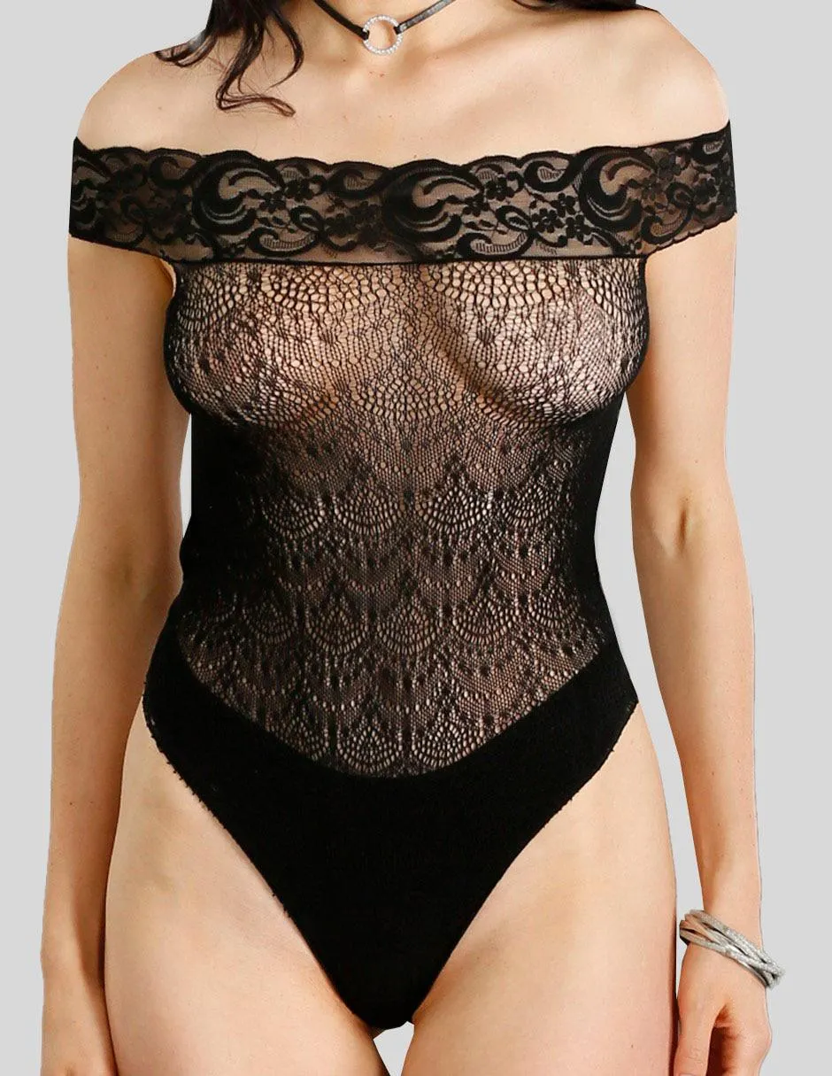 Body Vicky Form escote bardot para mujer