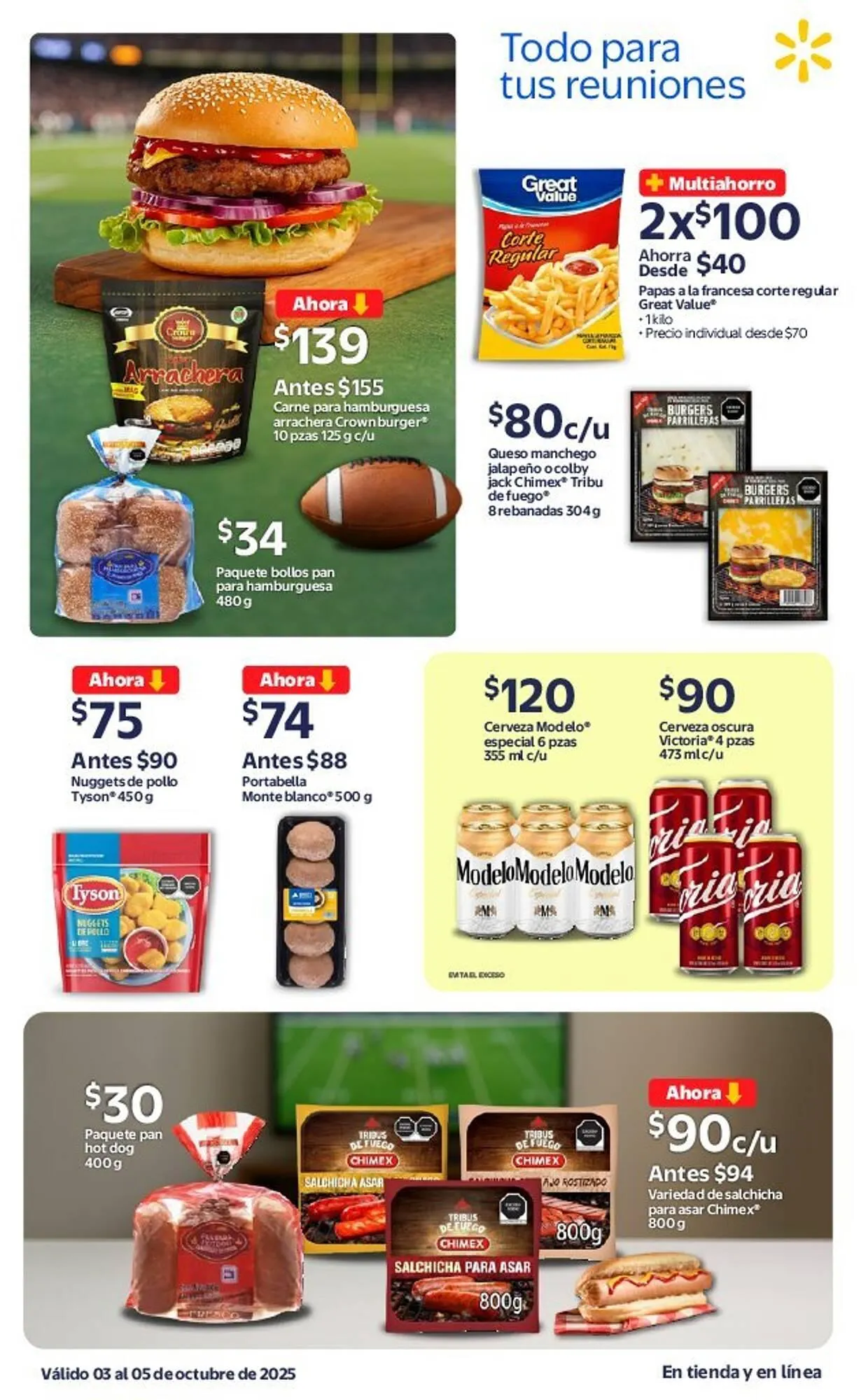 Catálogo de Folleto Walmart 3 de octubre al 5 de octubre 2025 - Pagina 2