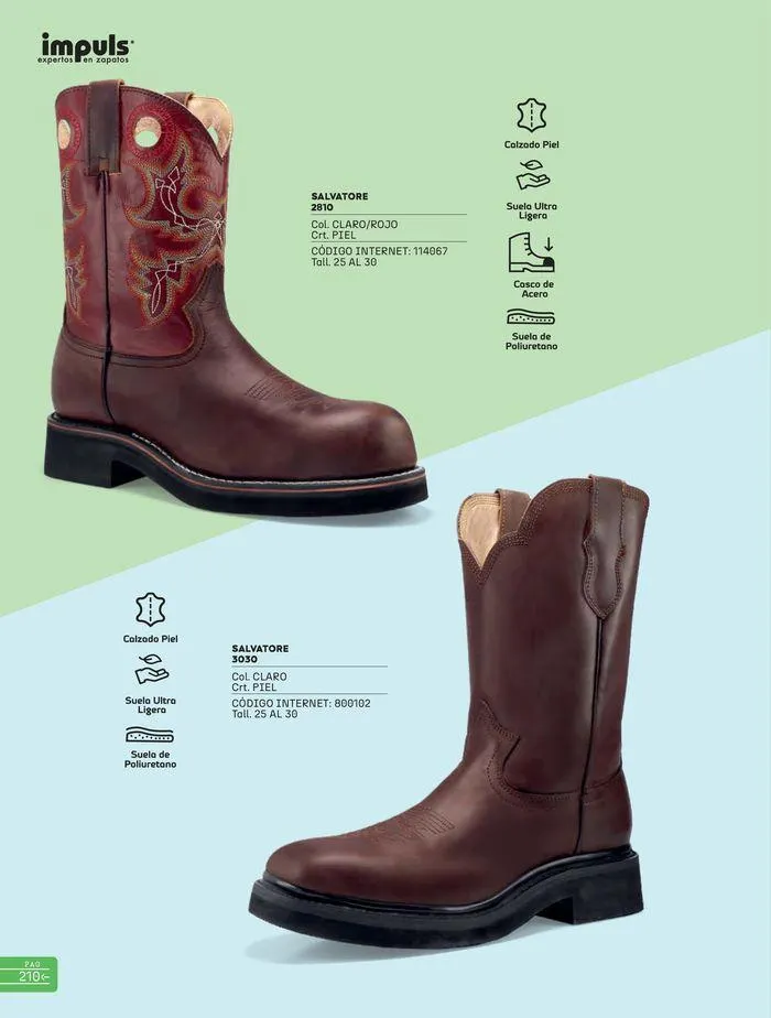 Catálogo de IMPULS Caballero Verano-Otoño 5 de julio al 15 de noviembre 2024 - Pagina 212