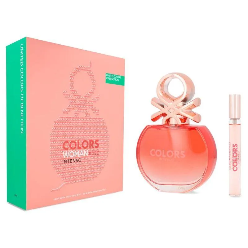 Set Colors Rose Intense 2Pzs Dama de Benetton