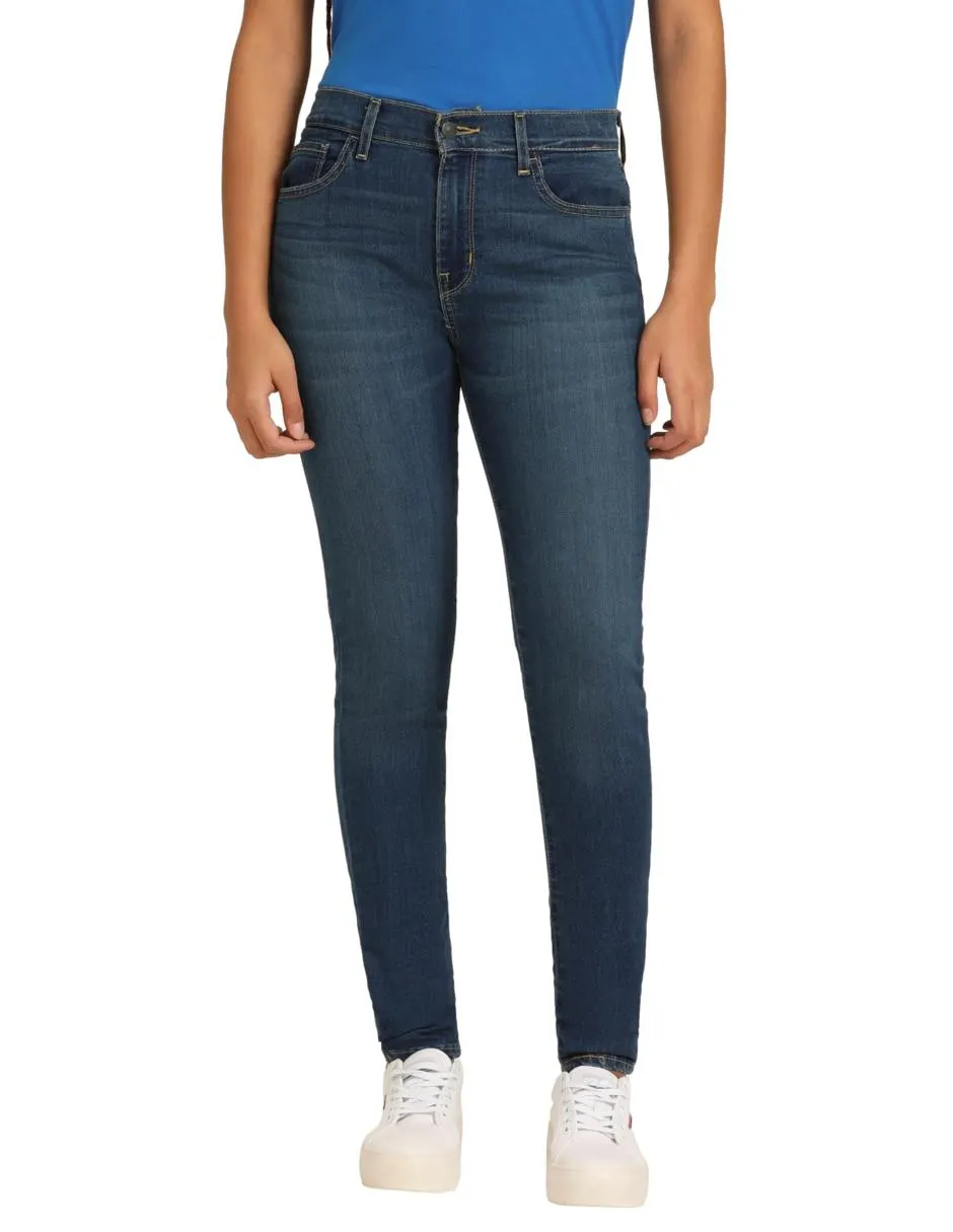 Jeans ultra skinny Levi's corte cintura alta para mujer